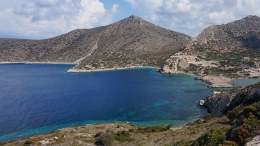 Datça Türkiye'de güzel Akdeniz manzara Körfezi