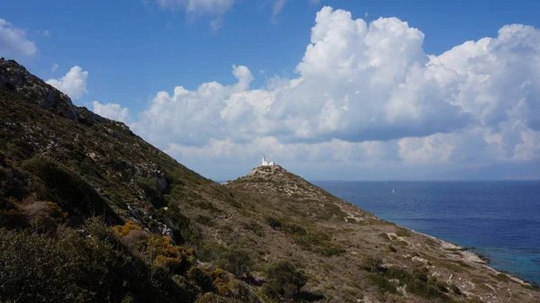 Hermosa bahía de paisaje mediterráneo en Datca Turquía — Foto de Stock