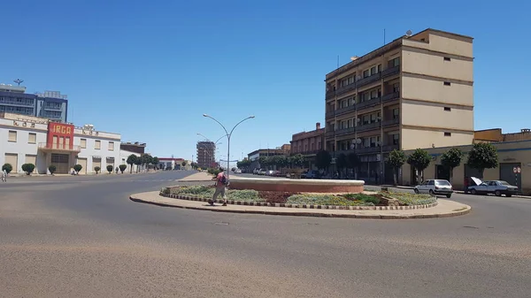 Paysage urbain d'Asmara, 2019, Érythrée — Photo