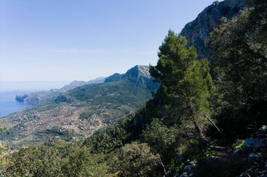 Mallorca. Serra de Tramuntana dağı