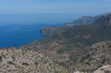 Mallorca. Serra de Tramuntana dağı