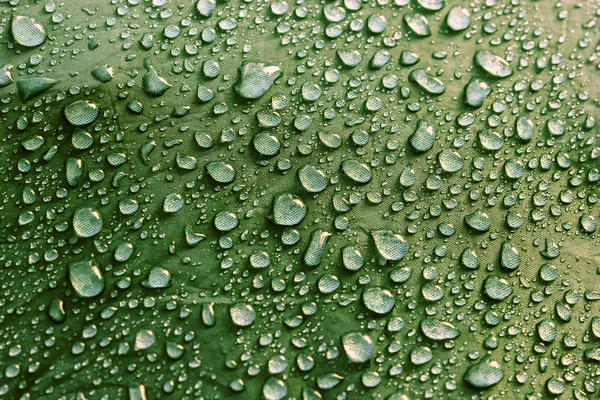 Gotas de água no tecido . — Fotografia de Stock