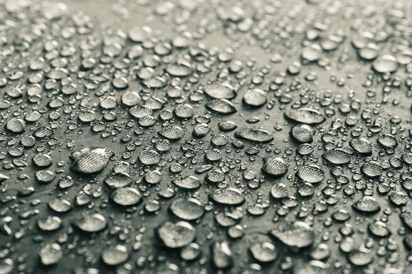 Gotas de água no tecido . — Fotografia de Stock