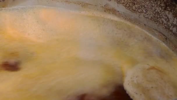 Ancienne façon de faire de la confiture de pommes-Cuisson 