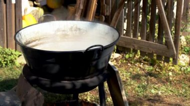 Elma Jam-Cooking yapma eski yolu