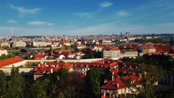 Praga Ciudad Vieja República Checa Lugar Destino Mundialmente Famoso — Vídeos de Stock