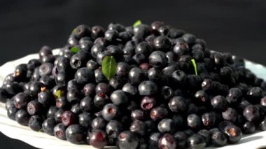 Yaban mersini rotasyon doğal aydınlatma