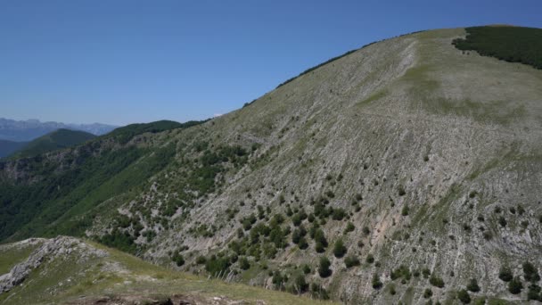 ビエラスニカ山 ボスニア ヘルツェゴビナ夏の風景 — ストック動画