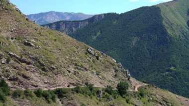 Bjelasnica dağı Bosna-Hersek yaz manzarası