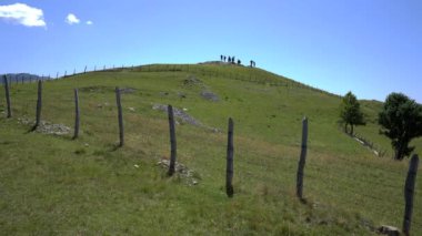 Lukomir köyü turistik yer Bosna-Hersek