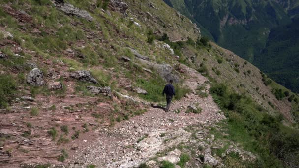 Гірський Ландшафт Bjelasnica Боснії Герцеговині — стокове відео