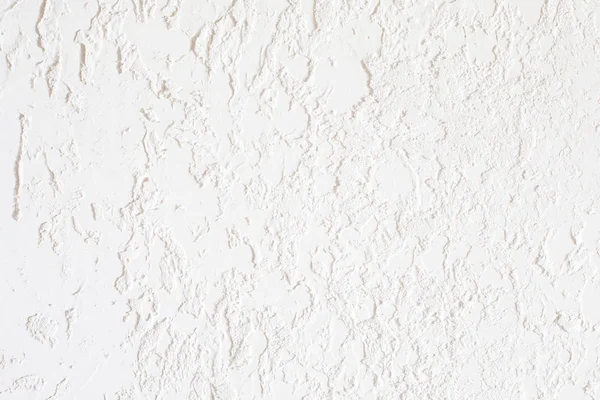 Finitura della parete con texture in stucco bianco. Adatto per la pittura — Foto Stock