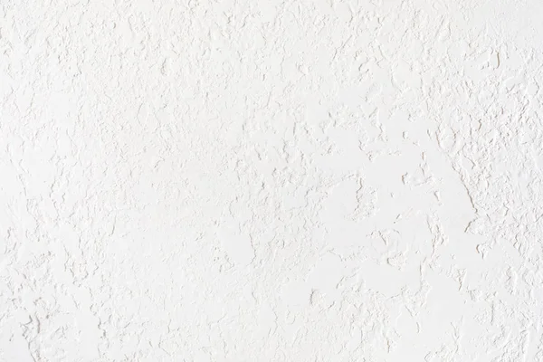 Superficie bianca grezza preparata per la pittura. Spazio commerciale completamente arredato . — Foto Stock