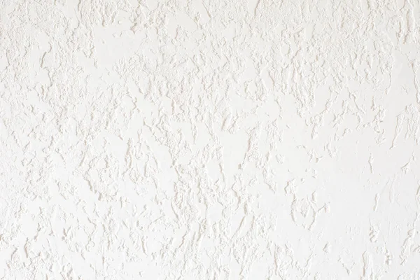 Finishing the wall with white stucco texture. Suitable for painting — Stock Photo, Image