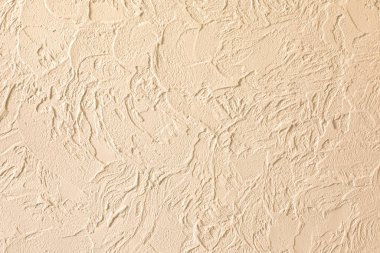 Dekoratif Venedik alçı bej desenli. Yapılandırılmış macun. Boşluğu kopyala