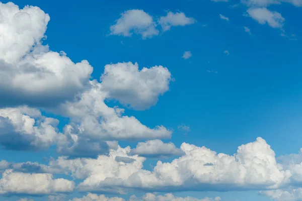 Bellissimo Cielo Blu Nuvole Sfondo Naturale — Foto Stock