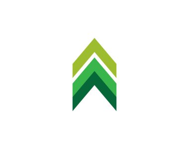 Ok vektör illüstrasyon simgesi logosu