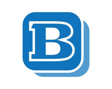 B harfi simgesi tasarım