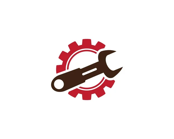 Auto Repair Logo Template — Stock Vector