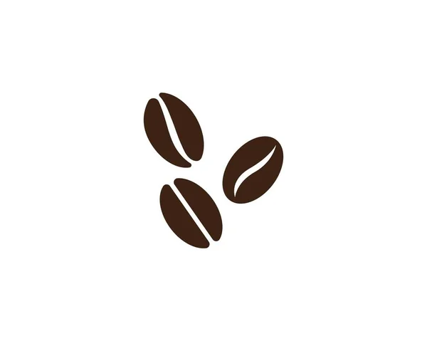 Plantilla de granos de café vector — Archivo Imágenes Vectoriales