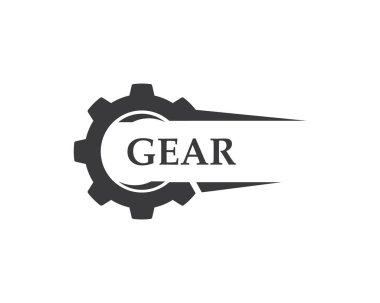 Dişli logo şablonu