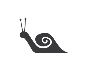 Salyangoz logo şablonu