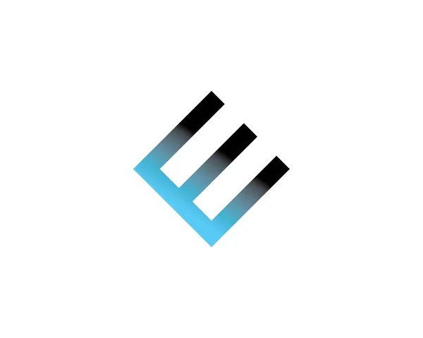 Letter E logo pictogram ontwerp — Stockvector