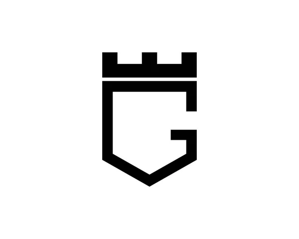 Κάστρο λογότυπο — Διανυσματικό Αρχείο