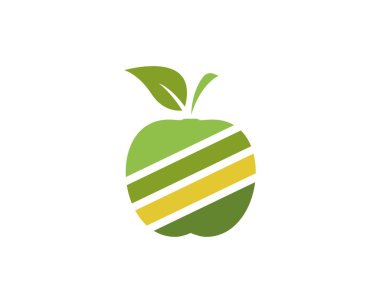 Elma logo şablonu