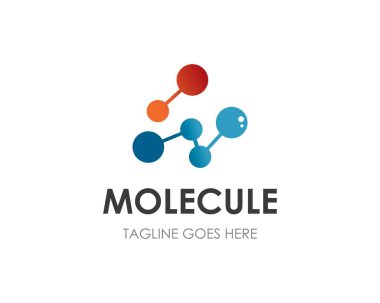 Molekül logo simge 