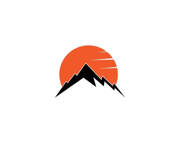 Logo montagne — Image vectorielle