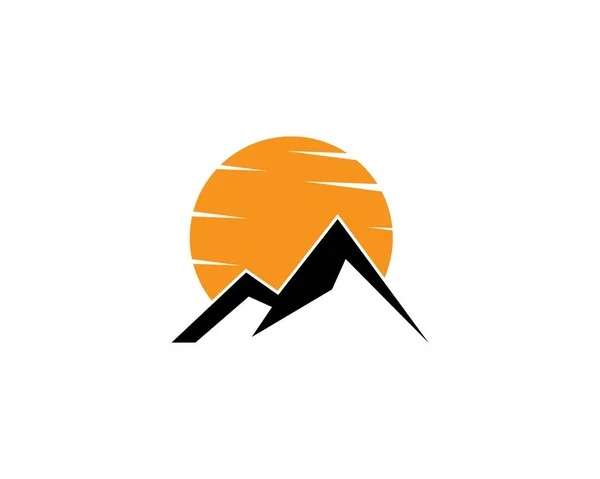 Logo montagne — Image vectorielle