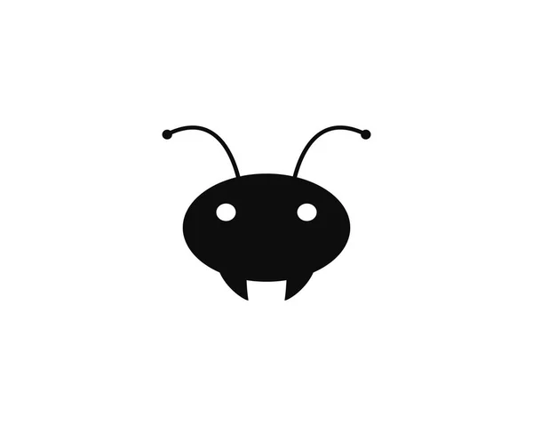 Ant Logo plantilla — Vector de stock