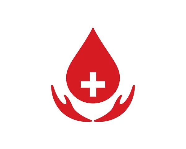 Ikona wektor Logo krwi — Wektor stockowy
