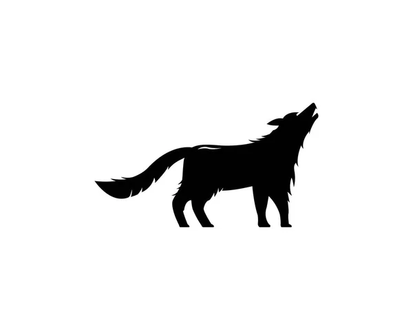 Logo vettoriale Wolf — Vettoriale Stock