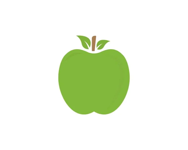 Modèle de logo Apple — Image vectorielle