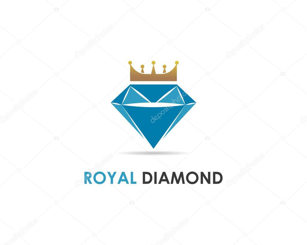 Diamond Logo Template vector icon illustration design