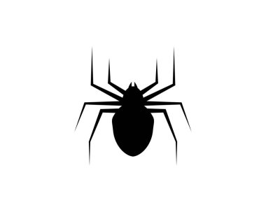 Örümcek logo şablonu 