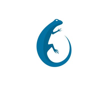 Kertenkele vektör çizim 