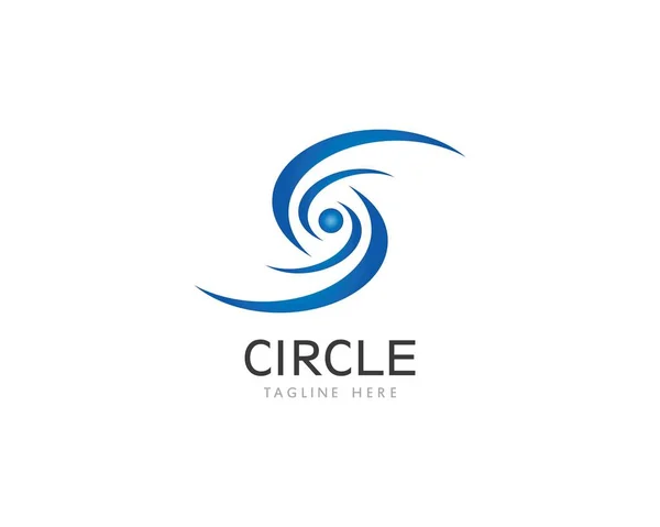 Modelo de vetor logotipo círculo —  Vetores de Stock