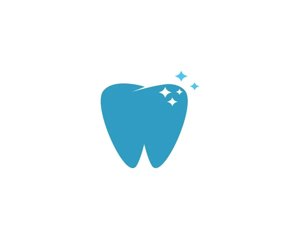 Dental logotyp mall — Stock vektor