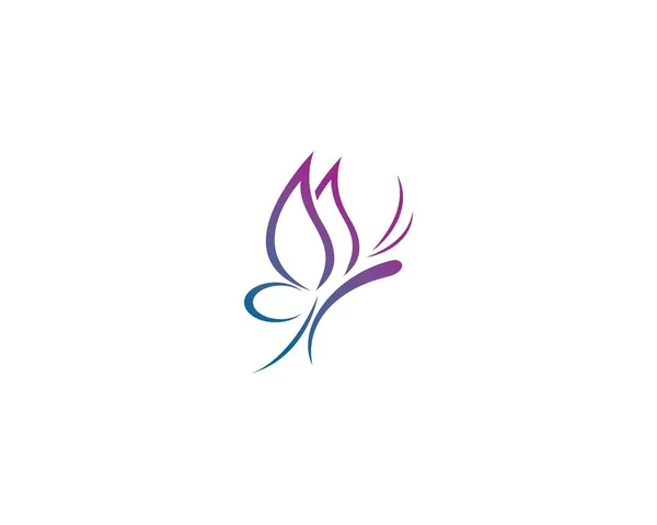 Kelebek logo şablonu