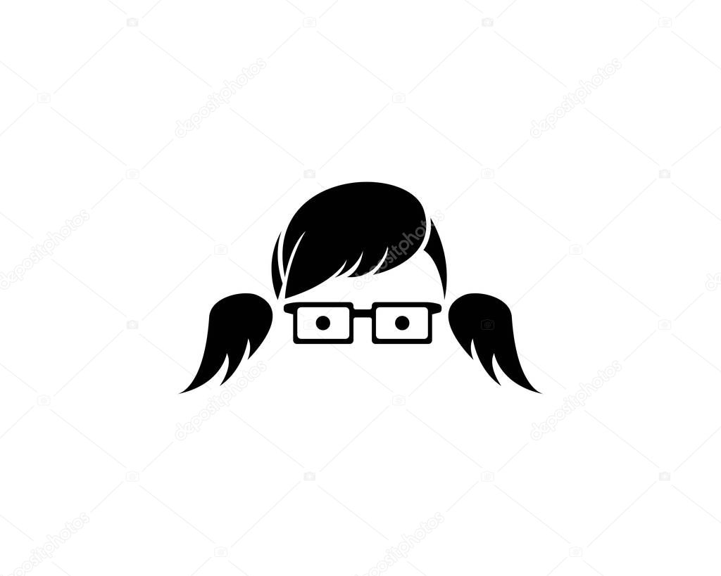 Geek Logo,Vector Logo template
