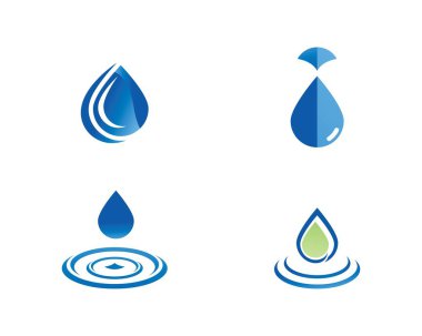 su damlası logo şablonu