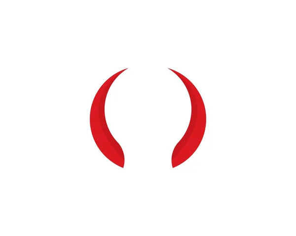 Devil horn logo — Stock Vector