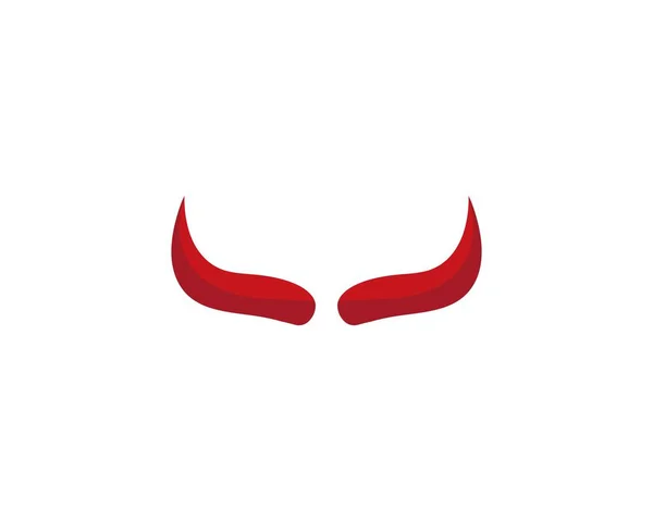 Logo corne du diable — Image vectorielle
