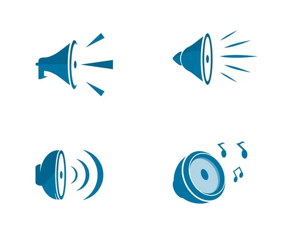 Logo haut-parleur — Image vectorielle