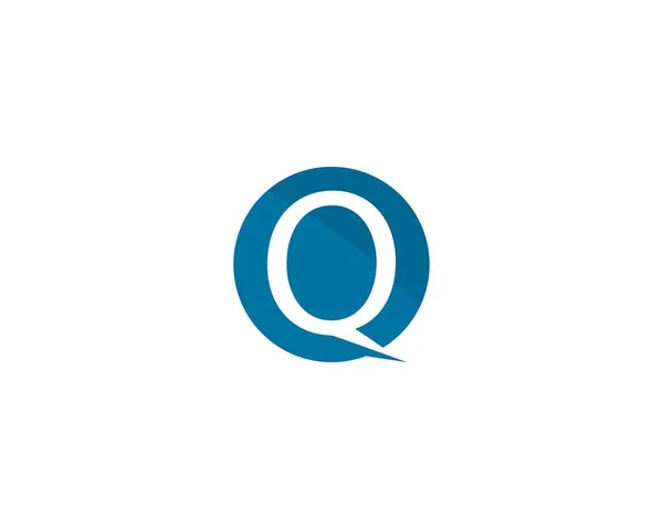 Q brev logotyp — Stock vektor