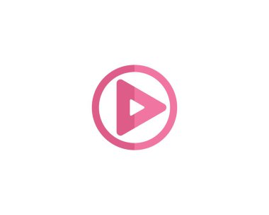 Vektör çalma düğmesi simgesi