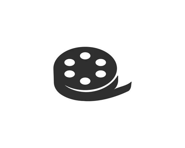 Film rulo logosu — Stok Vektör